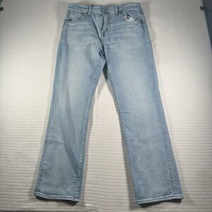 American Eagle Men’s 34x32 Bootcut Jeans Light Wash Denim Original Bootcut